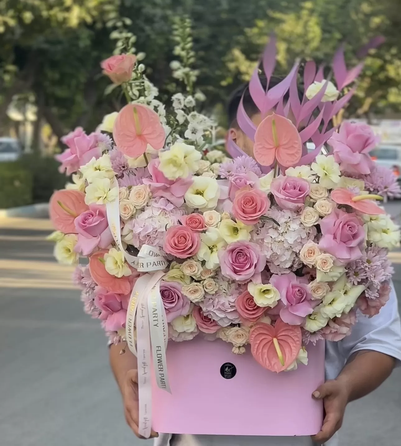باکس گل پاستیلی